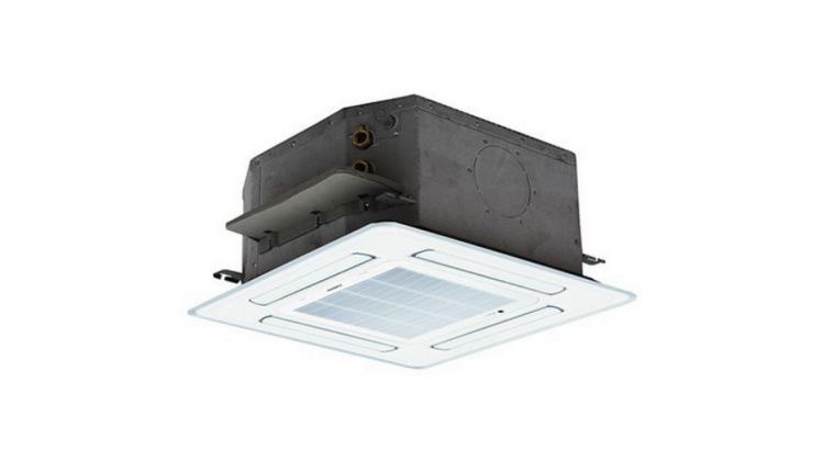 Кассетный фанкойл Kentatsu KQZE35H0EN1 4-х трубные
